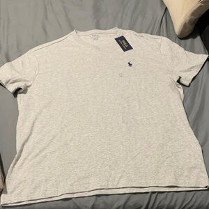 Polo by Ralph Lauren Light Gray Men's Tee